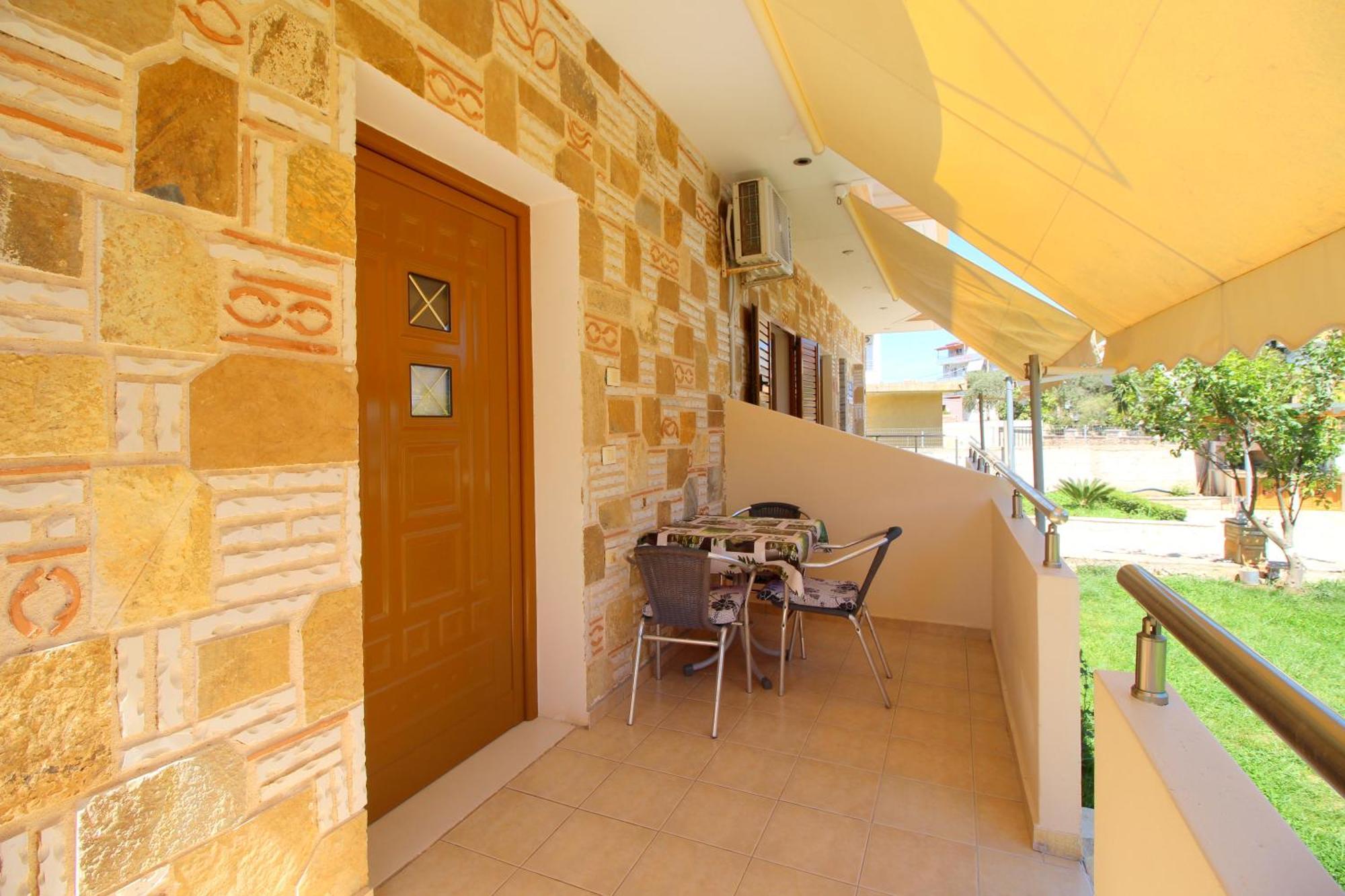 Ksamil City Center Villa Bagian luar foto