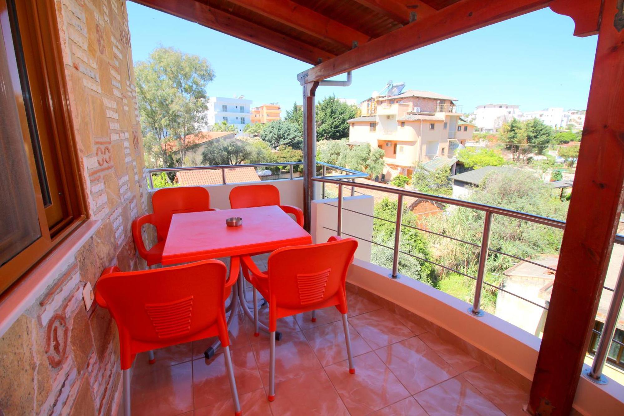 Ksamil City Center Villa Bagian luar foto